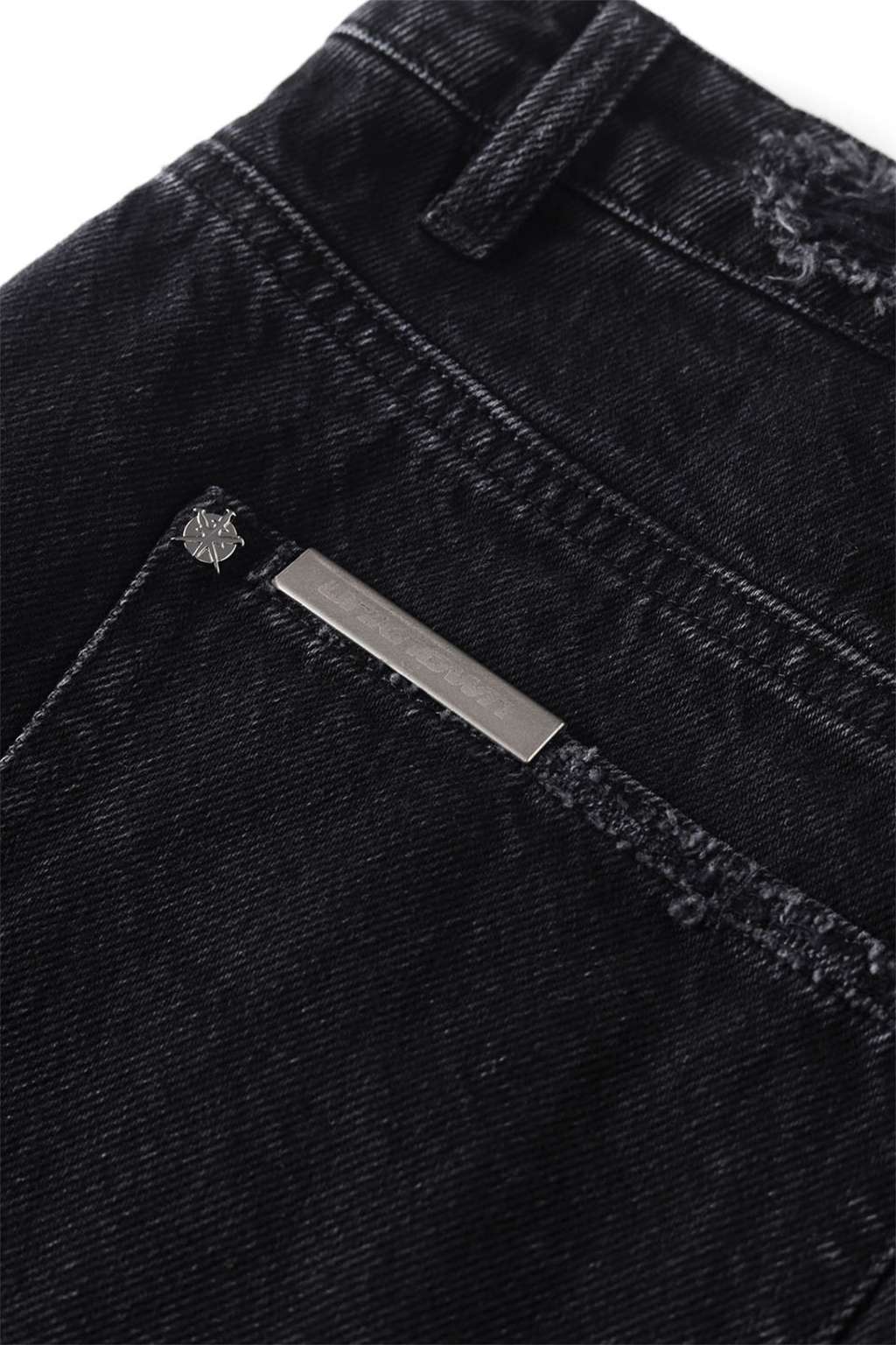 Washed Zip Panel Baggy Denim｜Unknown London｜デニムパンツ