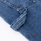 Bicolor Double Knee Shorts