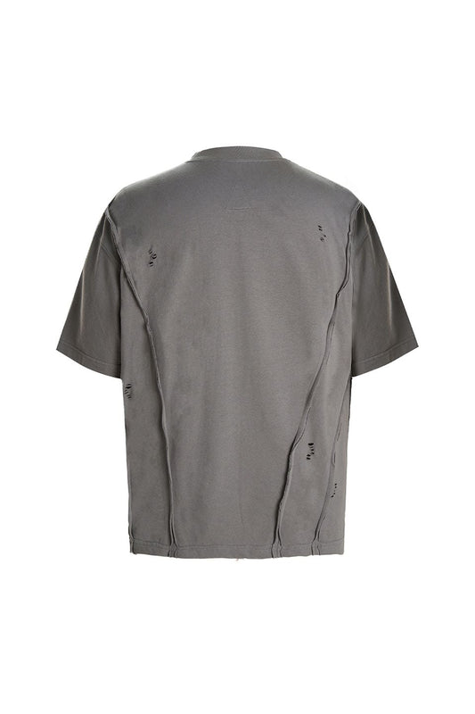 Moonstone Cobweb Patch Destroyed S/S Tee