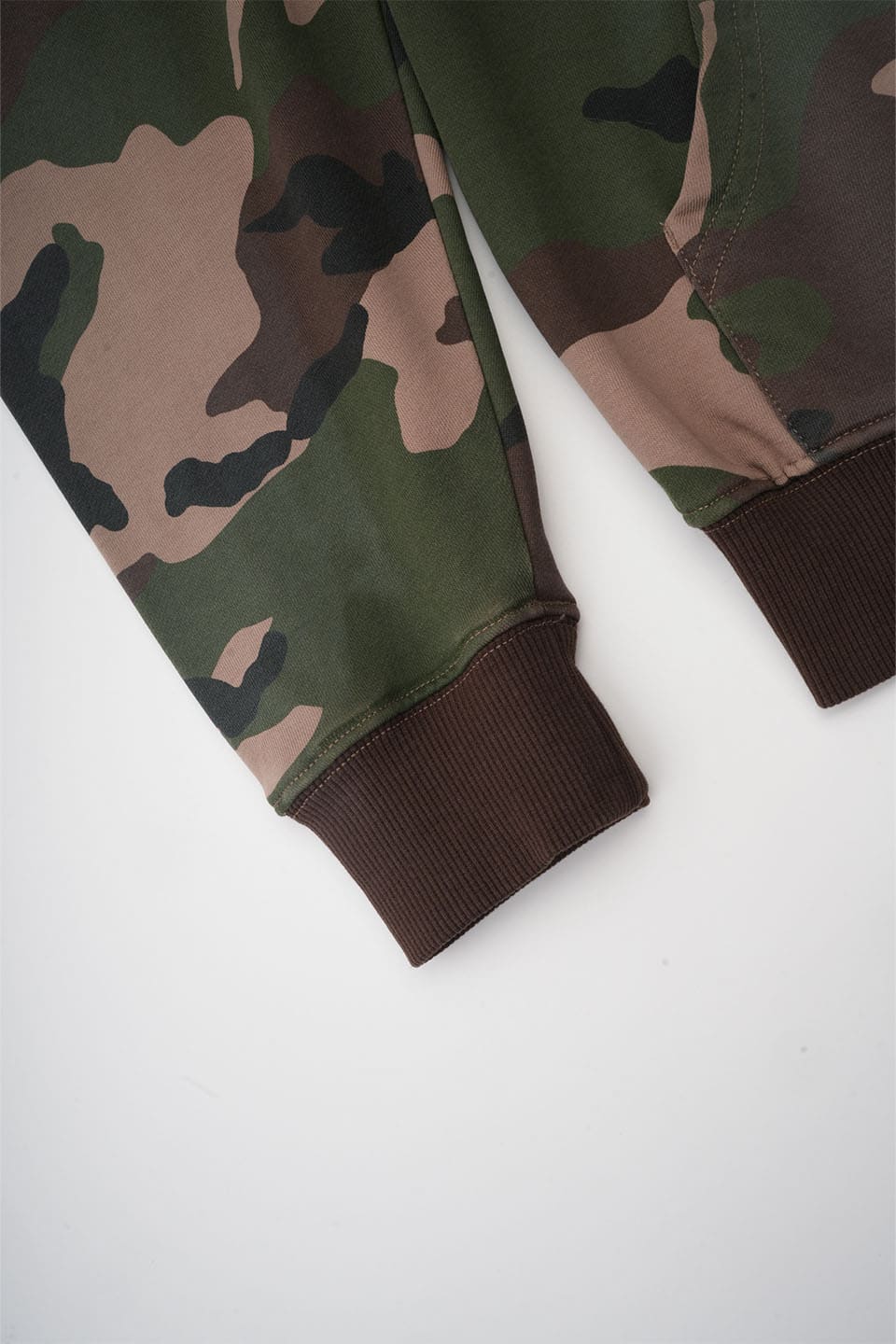 Splayed Camo Zip Hoodie