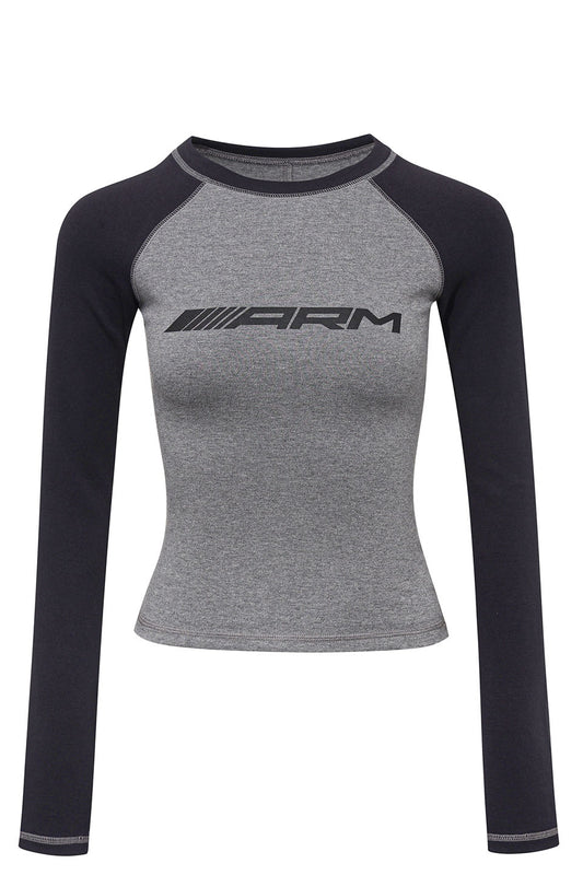 Shoulder Insert Tight Ls Tee