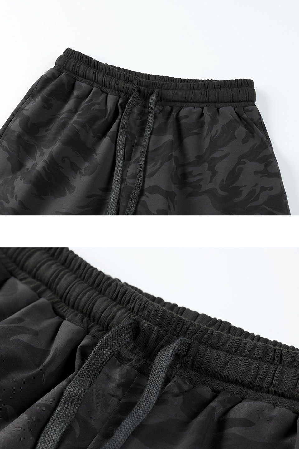 Camouflage Nylon Shorts