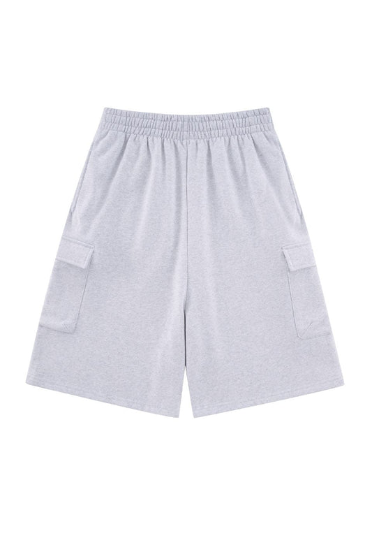 ANGEL Baggy Sweat Shorts Gray