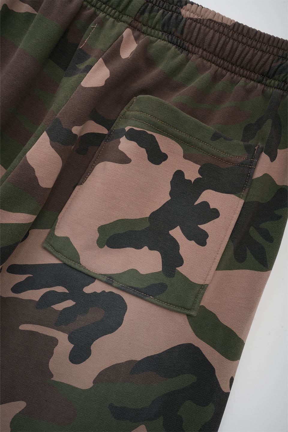 Splayed Camo Sweat Pants