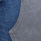 Bicolor Double Knee Shorts