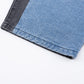 Bicolor Double Knee Shorts
