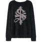 Cross Shaggy Knit