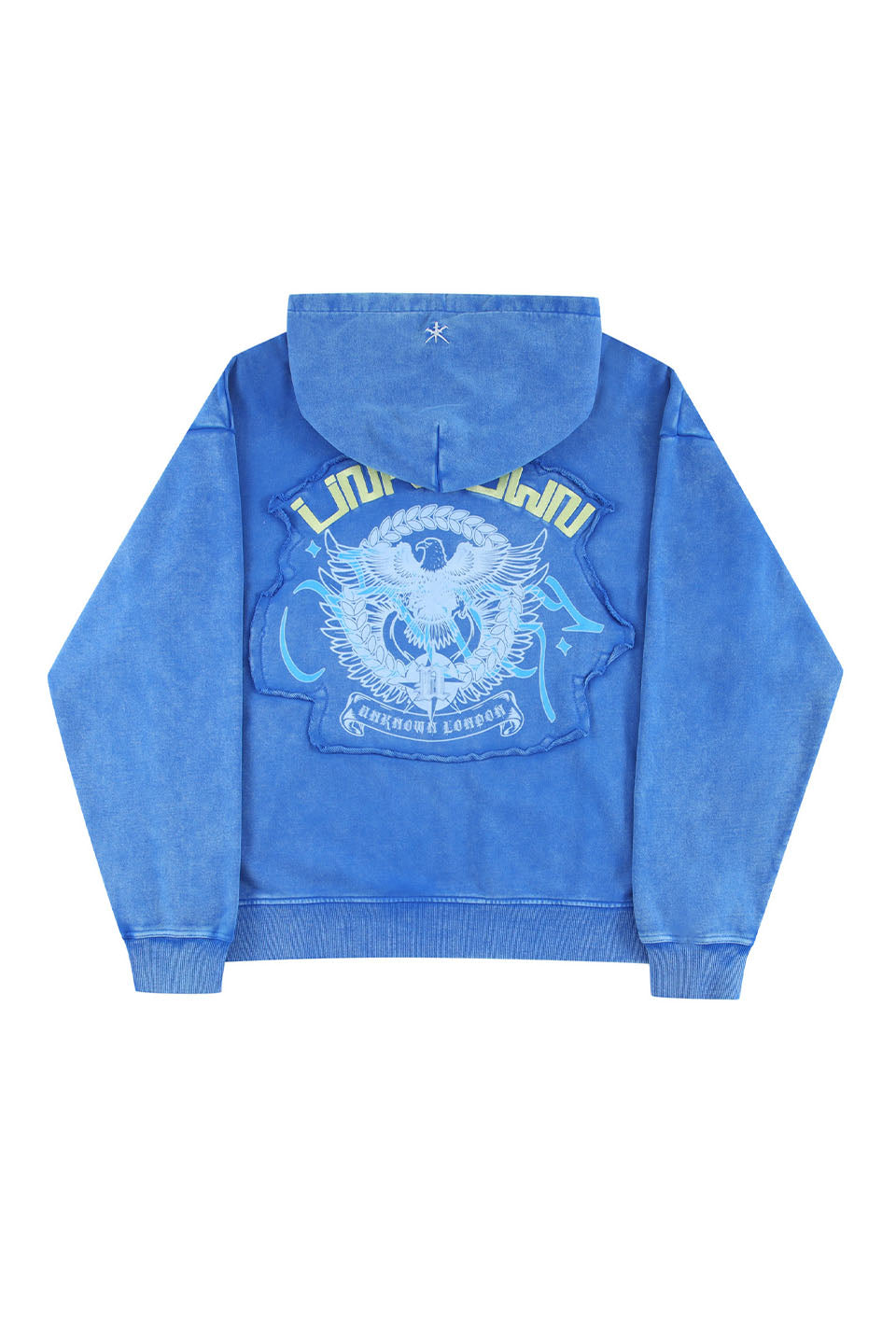 Cropped Blue Cairo Hoodie
