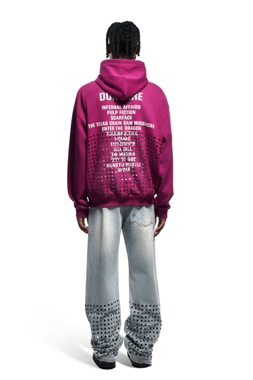 Movie Collection Mesh Hoodie