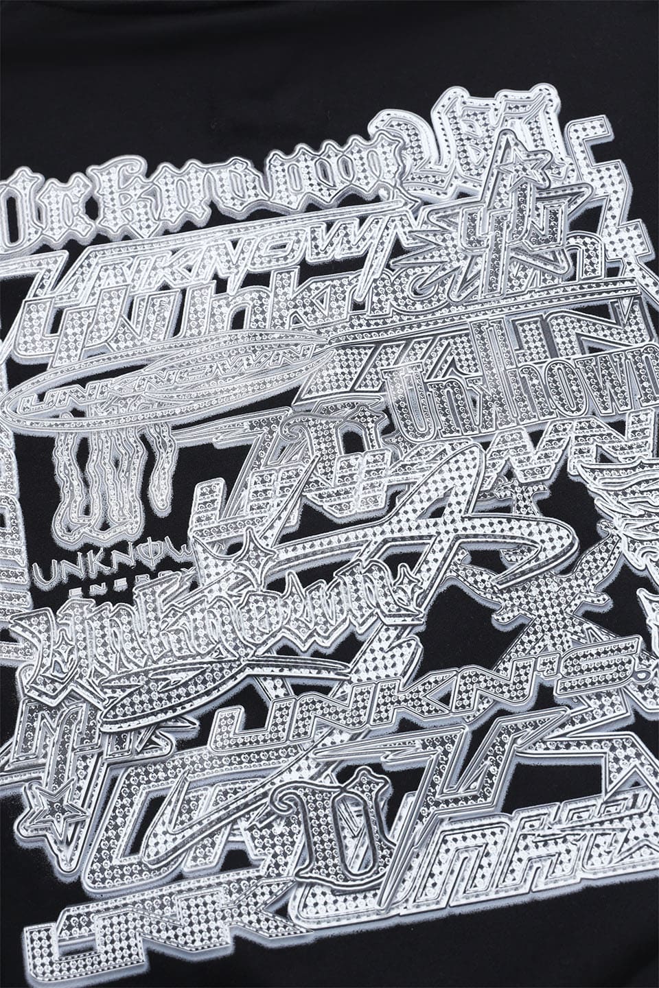 Multi Logo Iced Out Hoodie