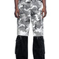 Prince Of Darkness Camouflage Stitching Four-In-One Overalls