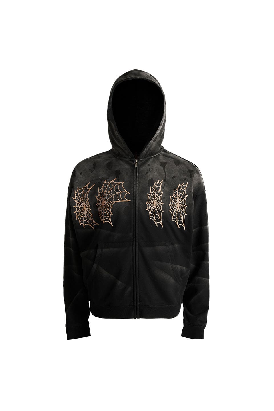 Eclipse Of Blood Moon Rain Stained Hoodie