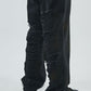 Back Distressed Denim Pants
