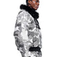 Prince Of The Night Reversible Patchwork Down Jacket