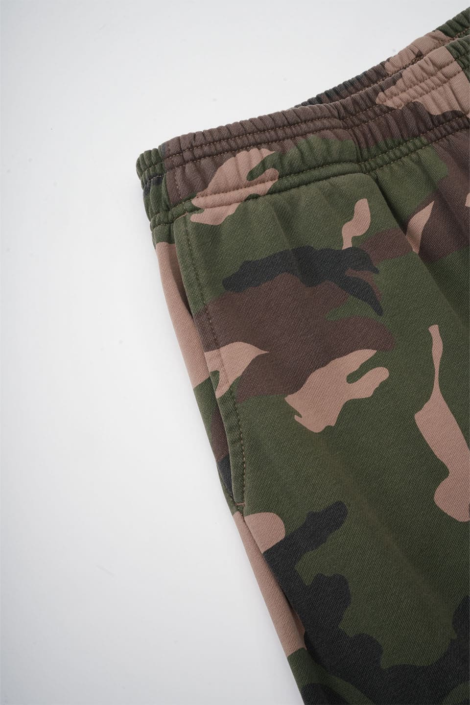 Splayed Camo Sweat Pants