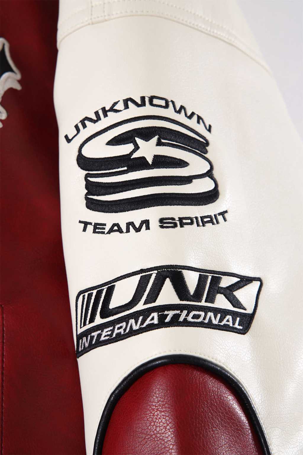 Unknown Racing Team Leather Jacket
