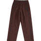 Brown / Cream Zipped Track Pants