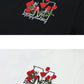 Romantic rose embroidery short sleeves