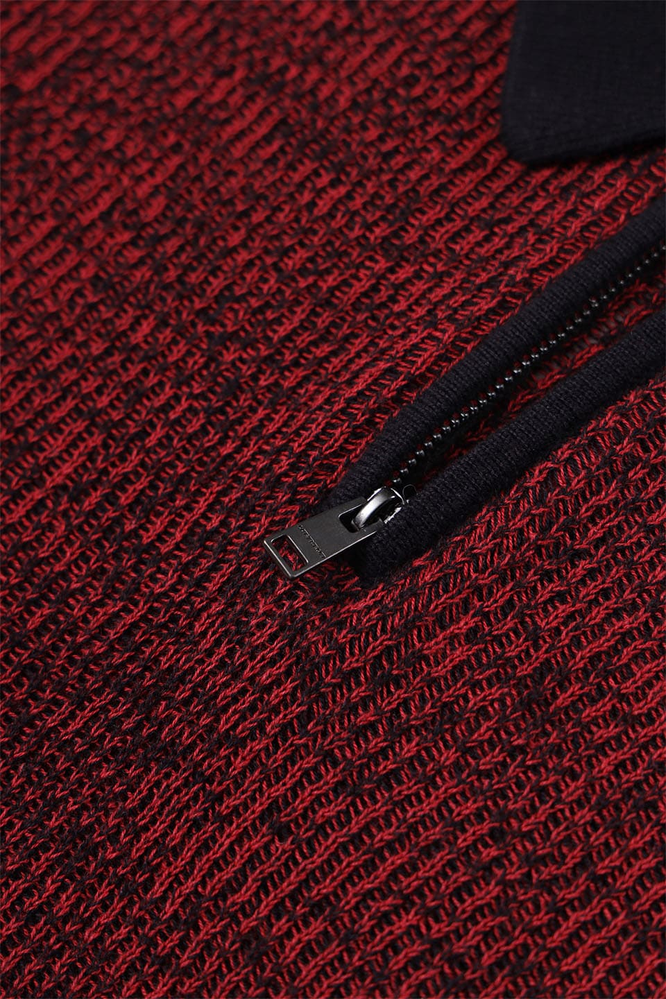 Unknown Half Zip Knit Polo