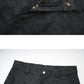 Vintage Faux Leather Cargo Pants