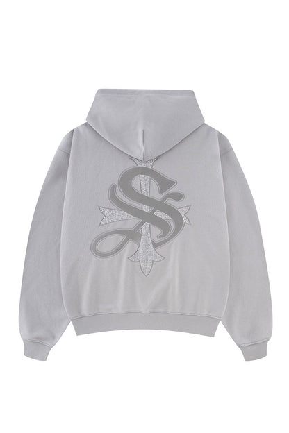Lightweight Cross Zip Hoodie
