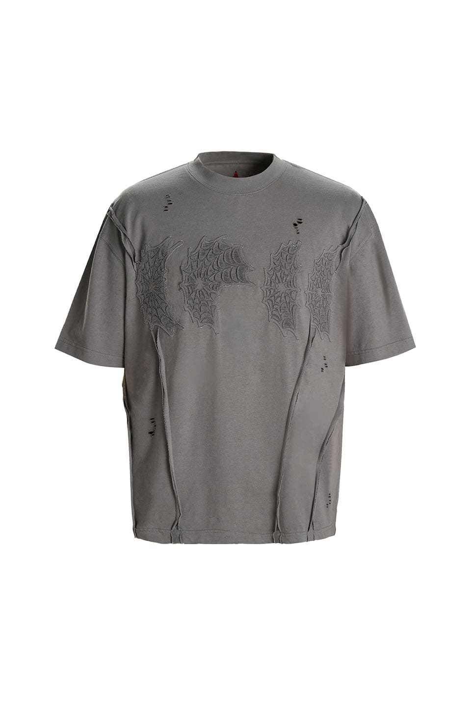 Moonstone Cobweb Patch Destroyed S/S Tee