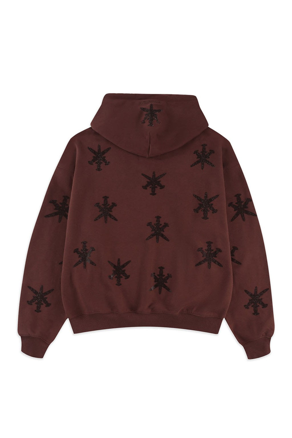 Brown Black Rhinestone Hoodie｜Unknown London｜フーディー