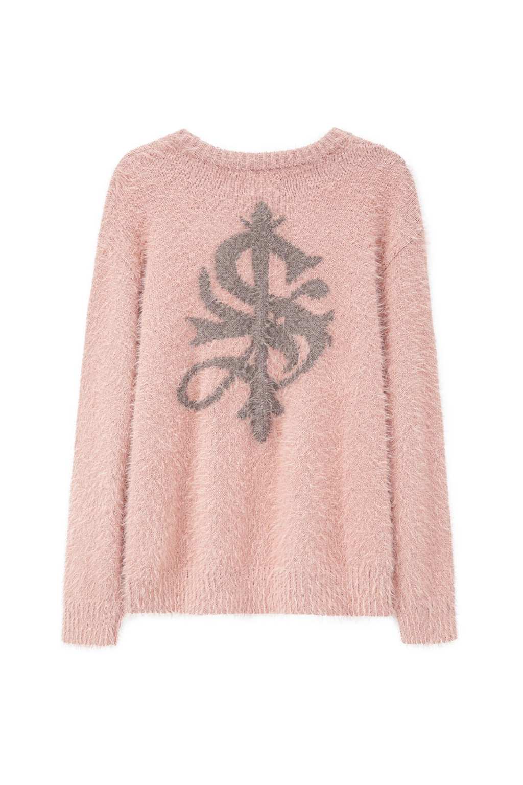 Cross Shaggy Knit