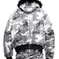 Prince Of The Night Reversible Patchwork Down Jacket