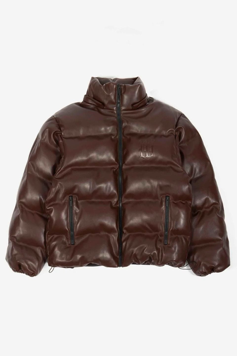 Puffer Hood Faux Leather｜WASTED PARIS｜ダウンジャケット
