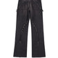 Curve Switching Flare Denim Pants