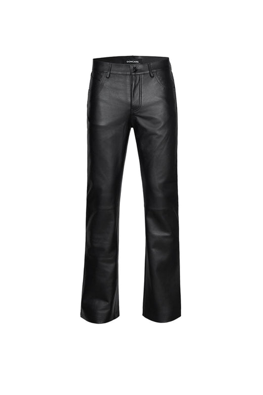 Black Leather Pants