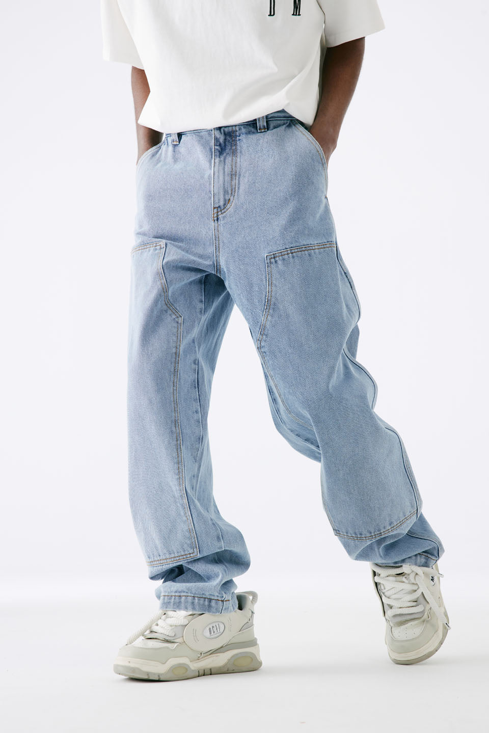 Basic denim trousers
