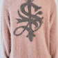 Cross Shaggy Knit