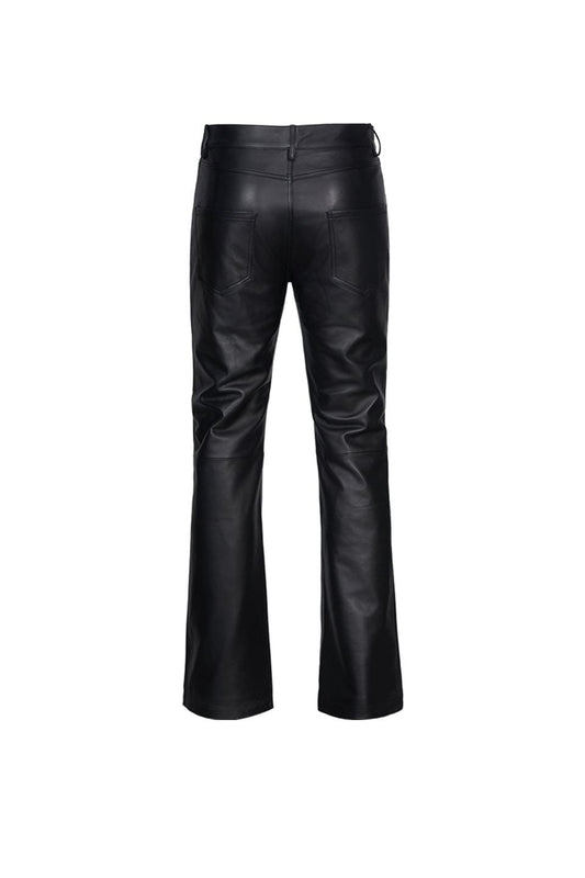 Black Leather Pants