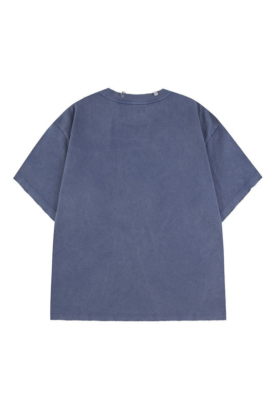 Vintage Wash Pierced Tee