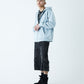 2-Tone Rhinestone Cross Zip Hoodie