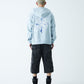 2-Tone Rhinestone Cross Zip Hoodie