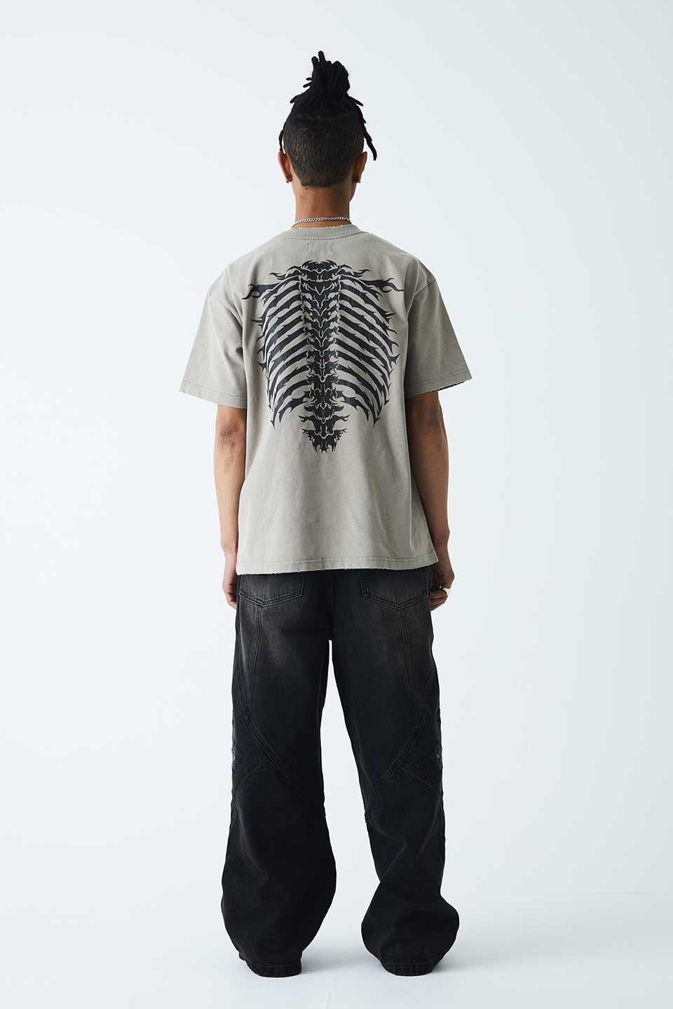 Vintage Wash Fire Bones Tee