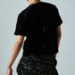 Studs Cross Patch Rib Tee