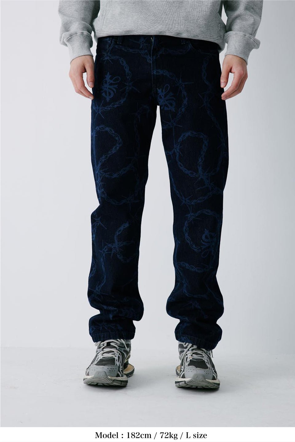 Cross Chain Denim