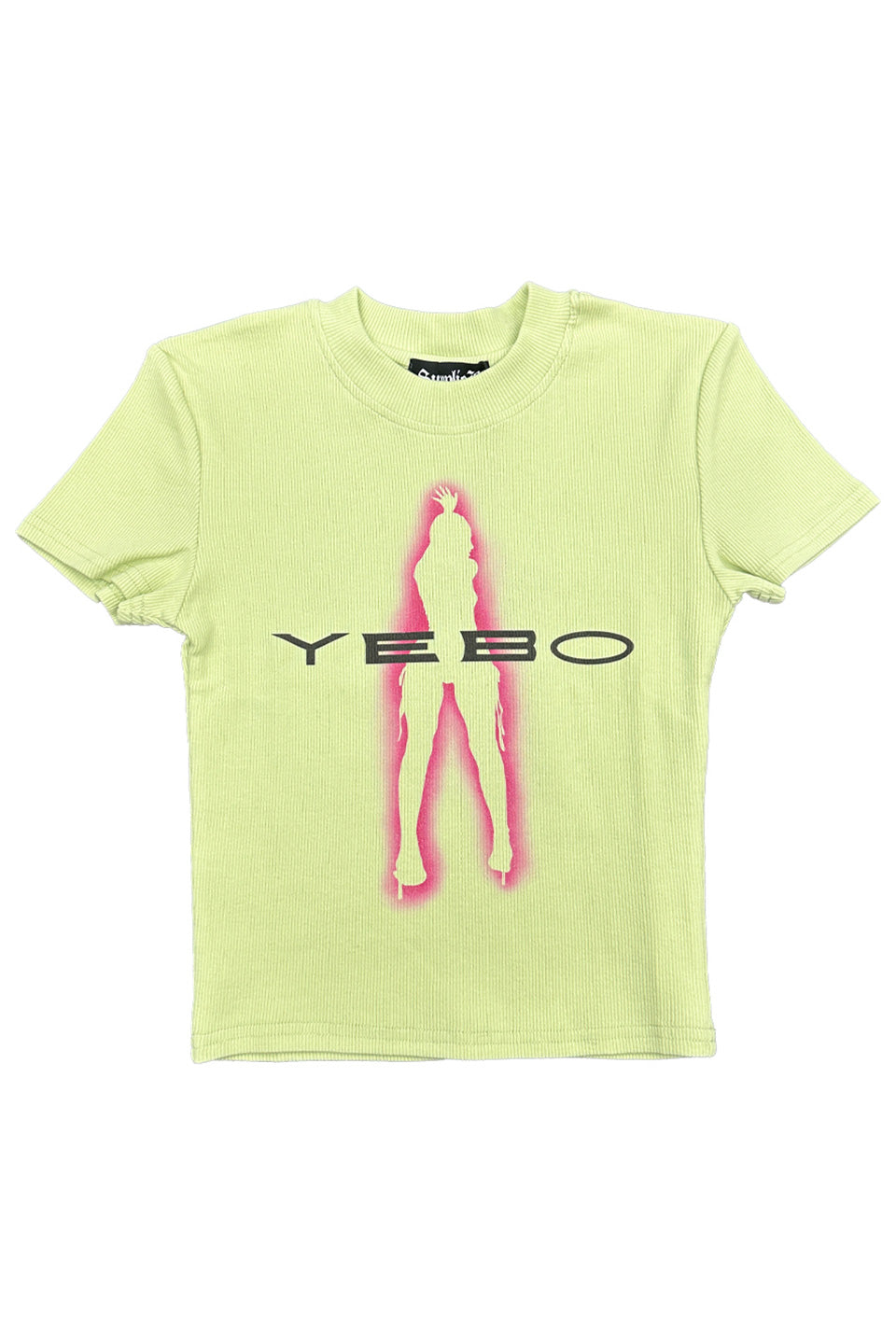 “YEBO” Mini Crop Tee