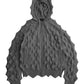 Spiked Zip-Up Hoodie