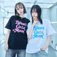 【I don't go to the moon】 Logo Tee - Oversize Fit