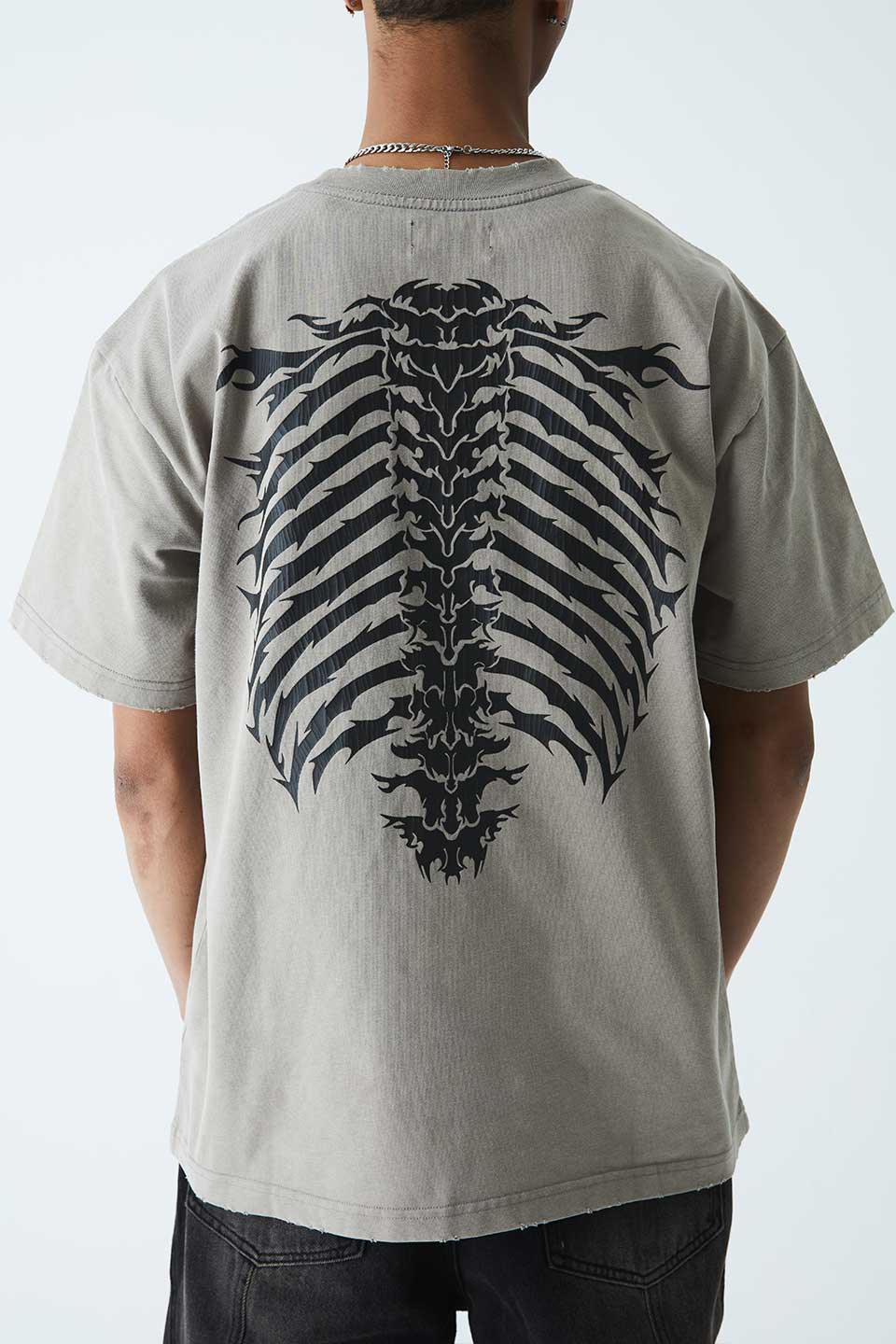 Vintage Wash Fire Bones Tee