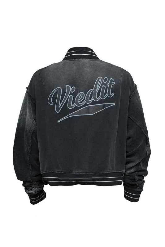 Urban Grunge Sweatshirt Stadium Jacket