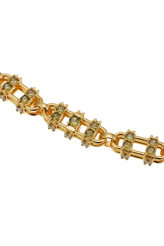 Meta Cubic Chain Gold