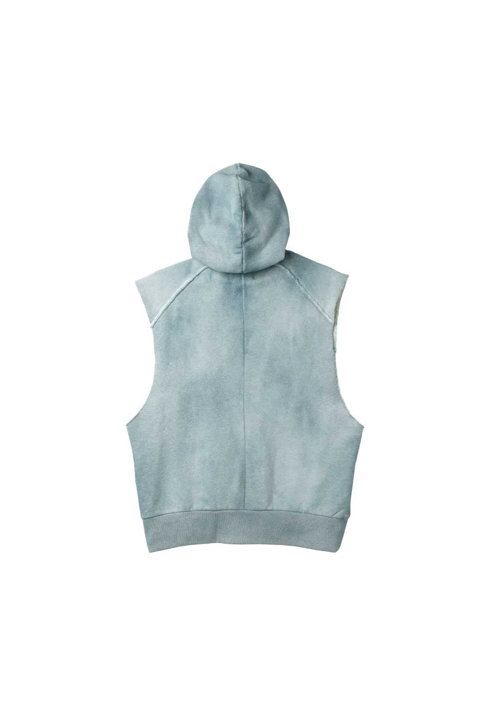 Washed Heavy Weight Vest Hoodie
