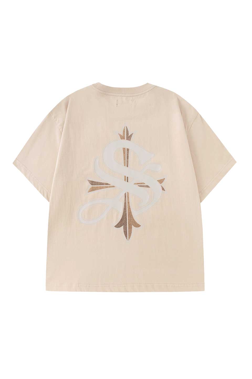 2-Tone Rhinestone Cross Tee