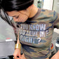 You Know You Love Me Cropped Tee Women's